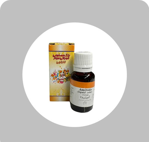 رنگ قطره ای کوچک نارنجی