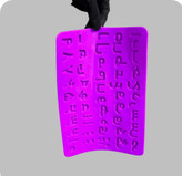 اعداد و حروف فارسی متوسط