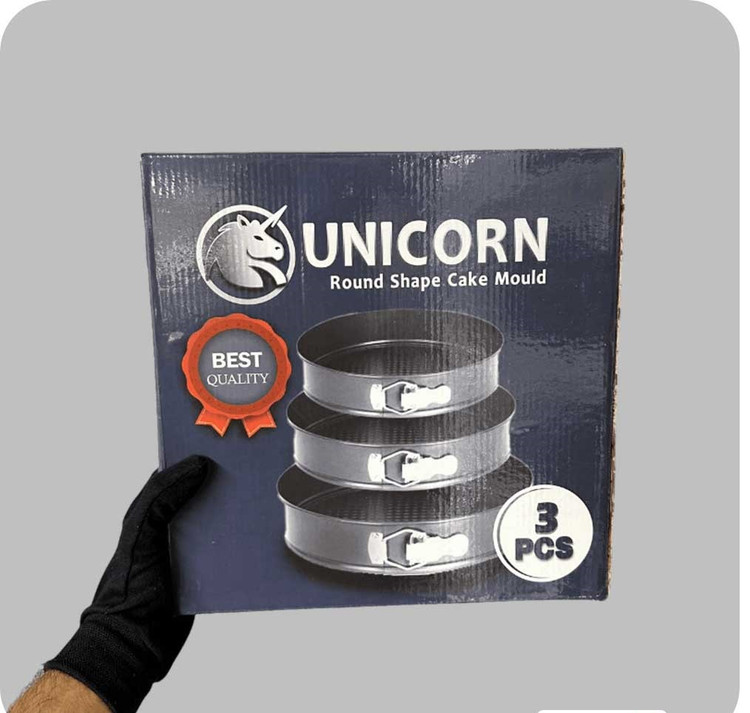 ست قالب کمربندی ارتفاع 7 سانت یونیکورن